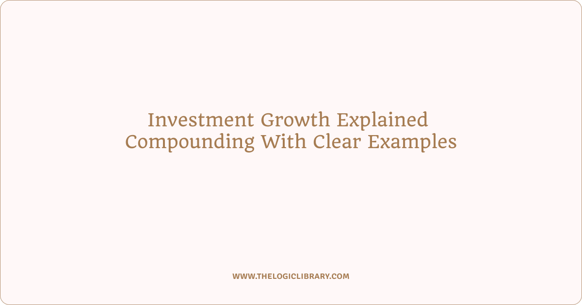 Investment Growth Explained