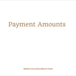 Payment Amounts