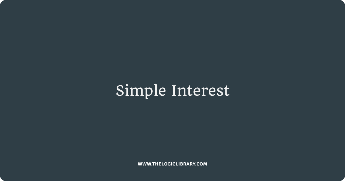 Simple Interest