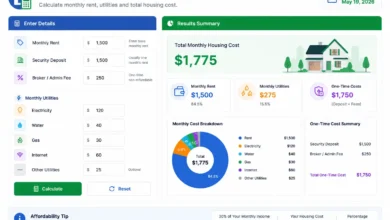 Rent Calculator