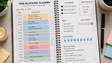 Time Blocking Planner