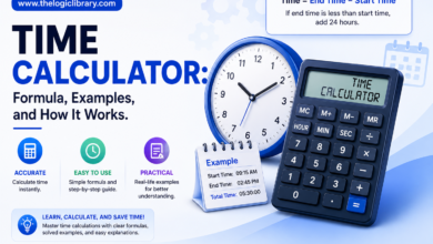 Time calculation tutorial infographic