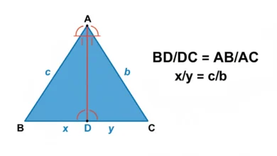 angle bisector theorem