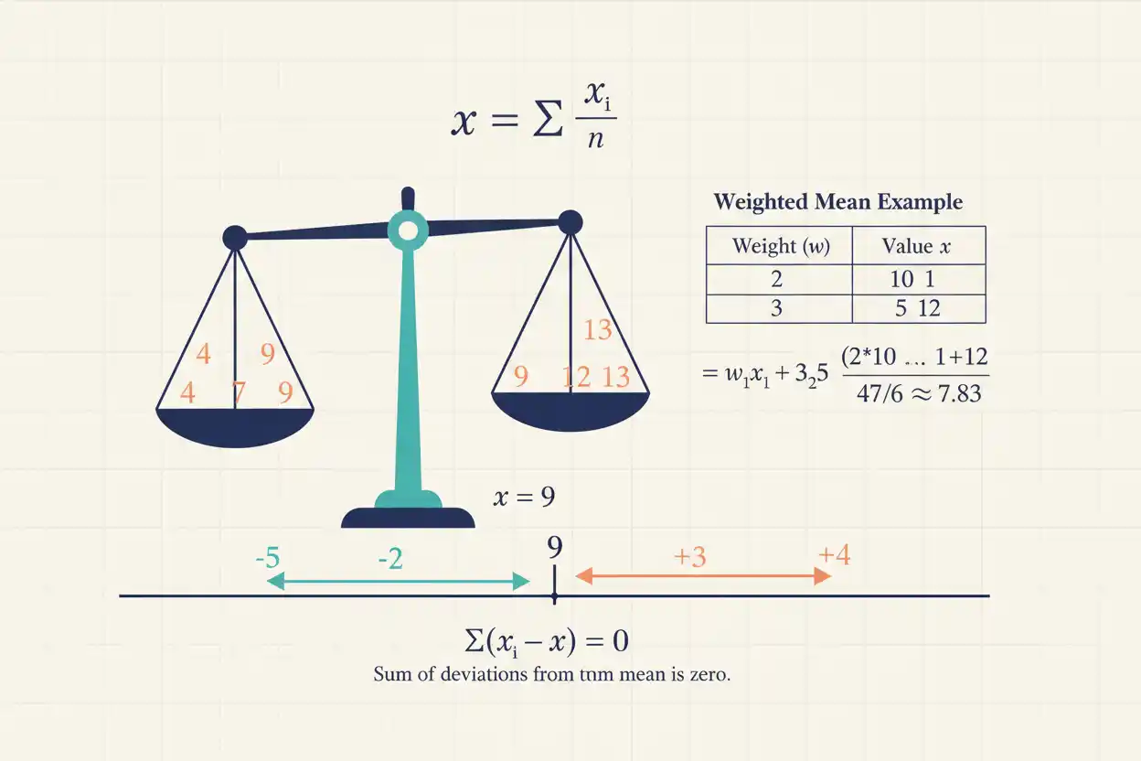 arithmetic mean