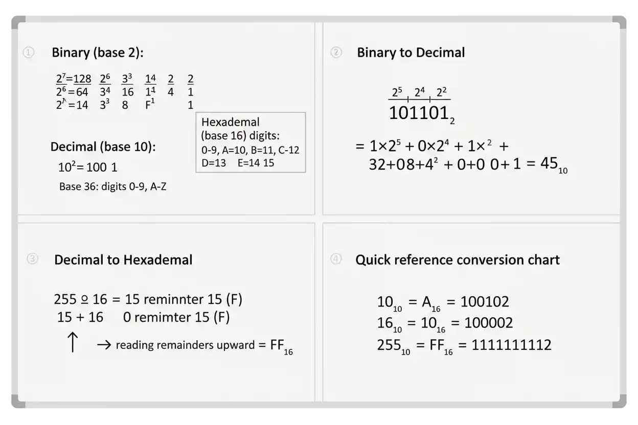 base conversions