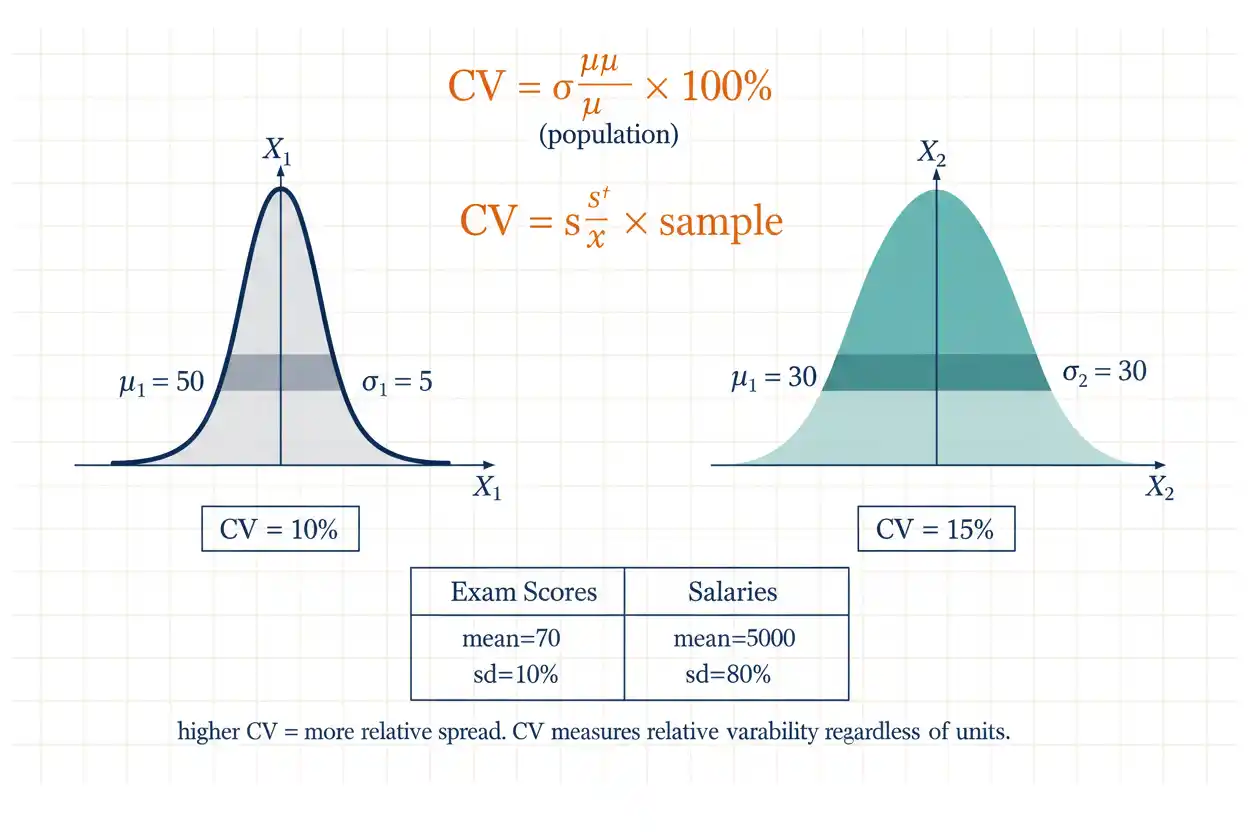 coefficient of variation