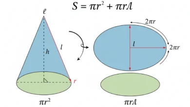 cone surface area