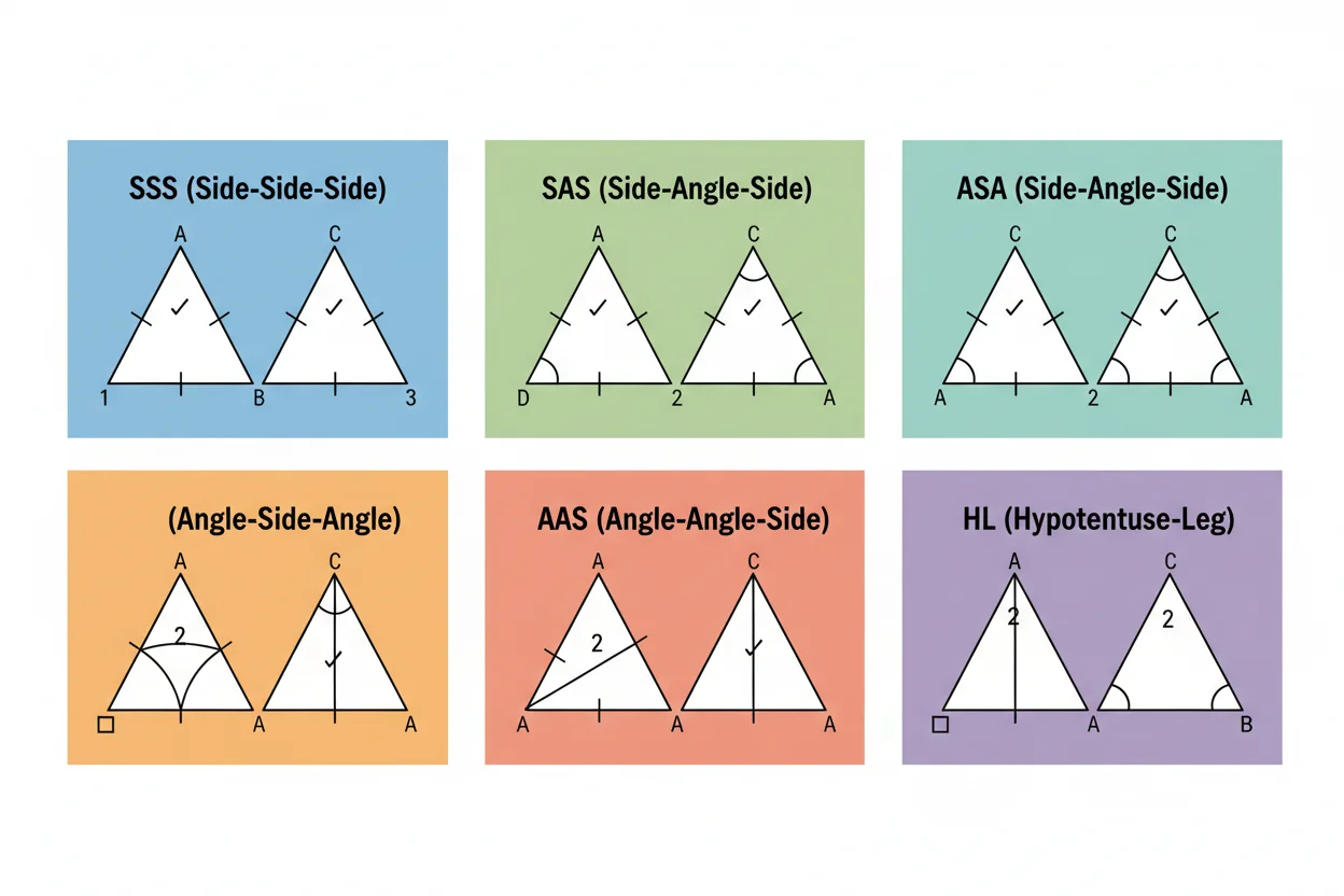 congruent triangles