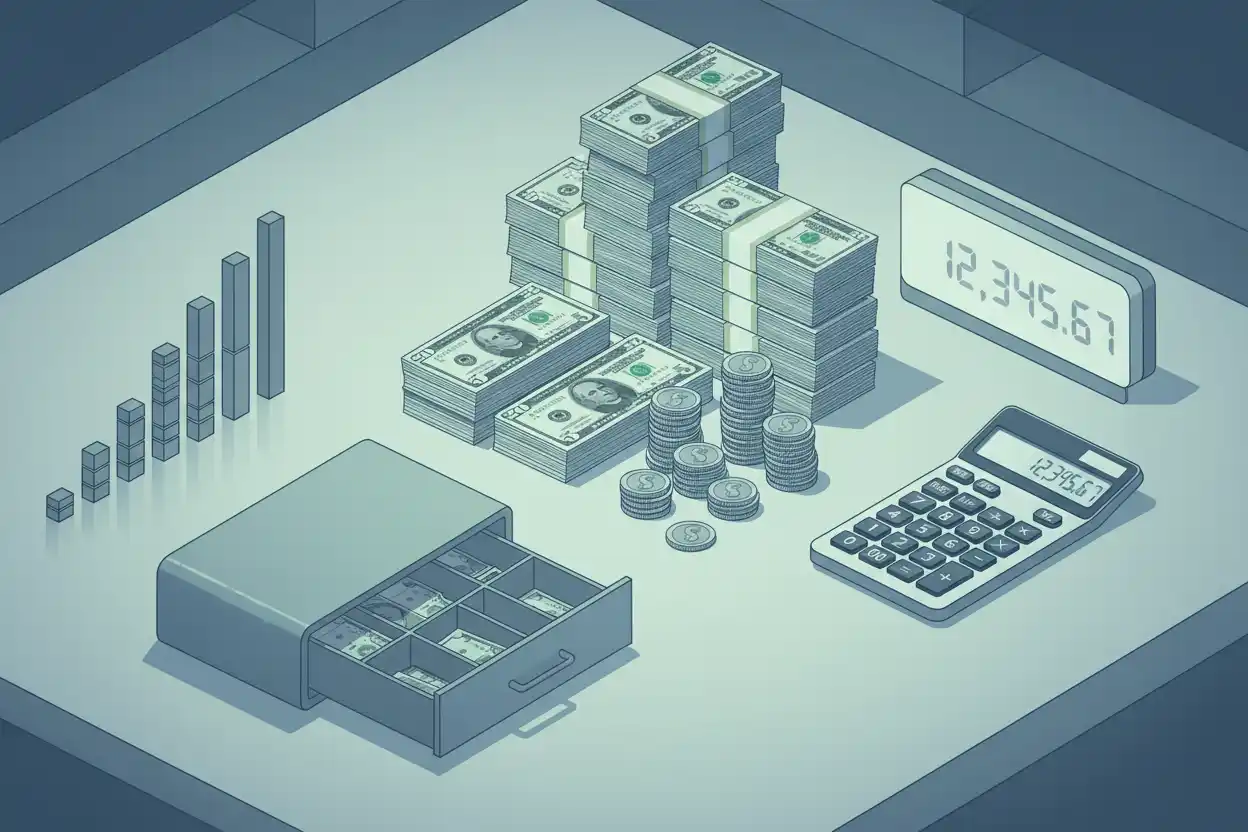 counting cash