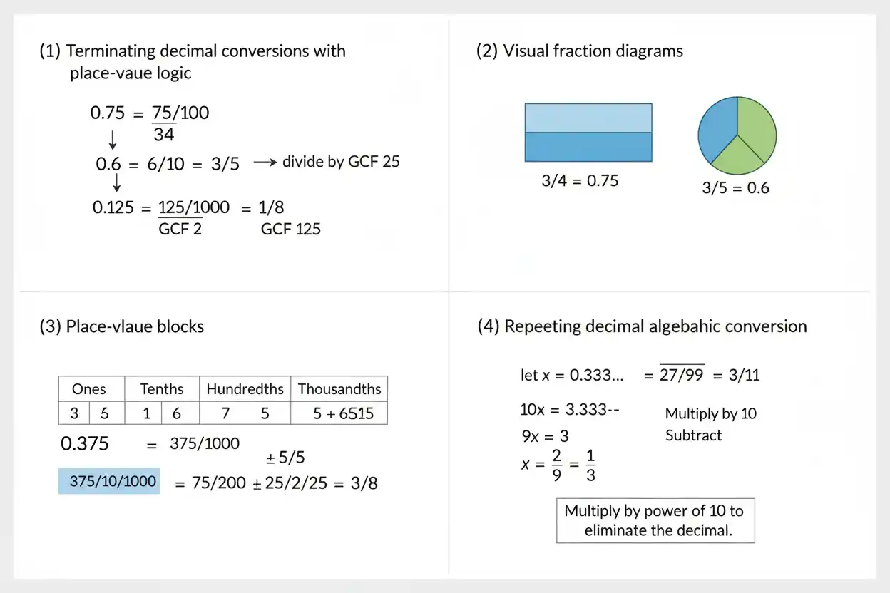 decimal to fraction