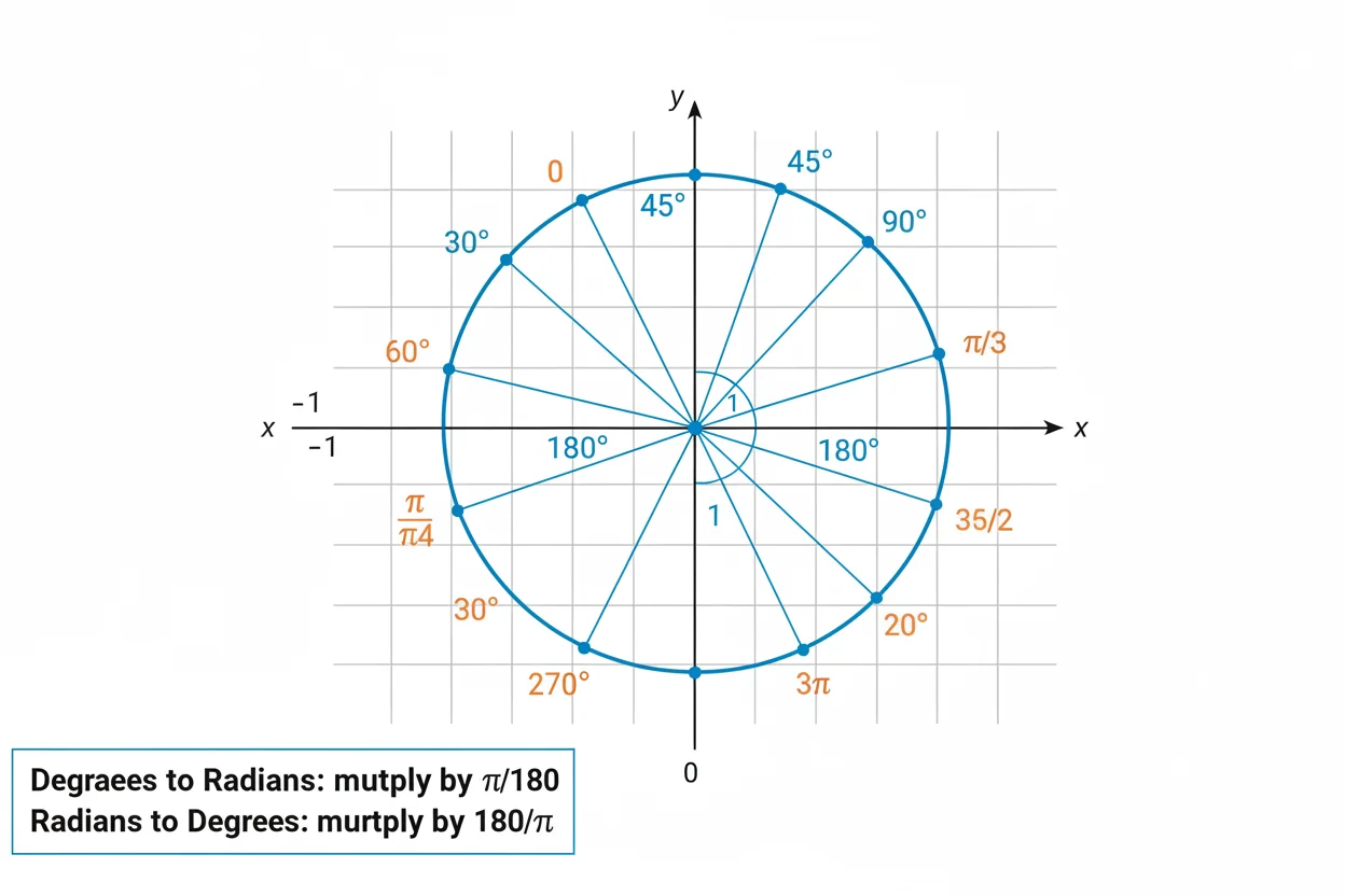 degrees and radians