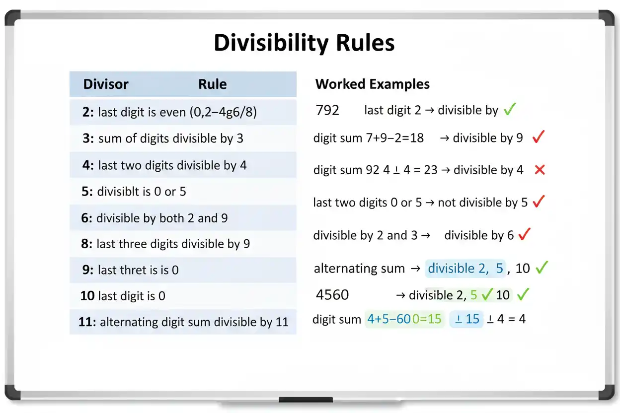 divisibility rules
