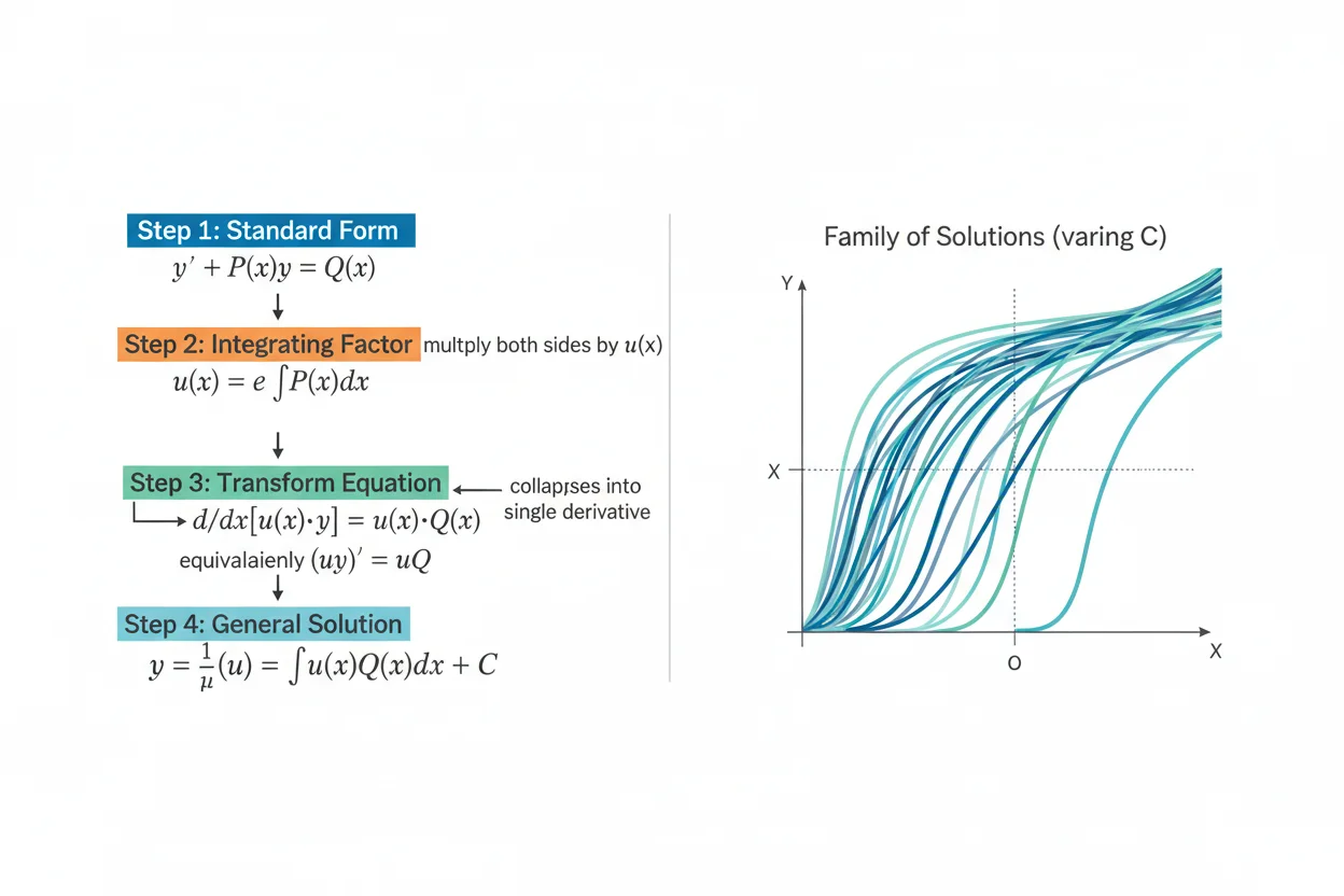 first-order linear differential equation