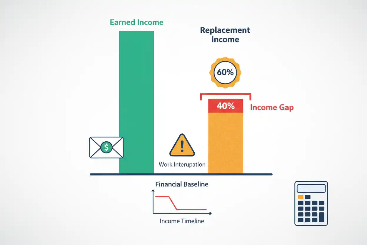 income replacement ratio