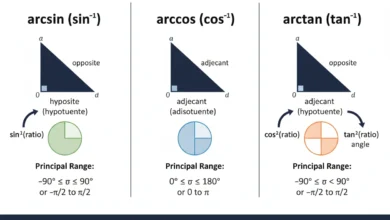 inverse trigonometric functions