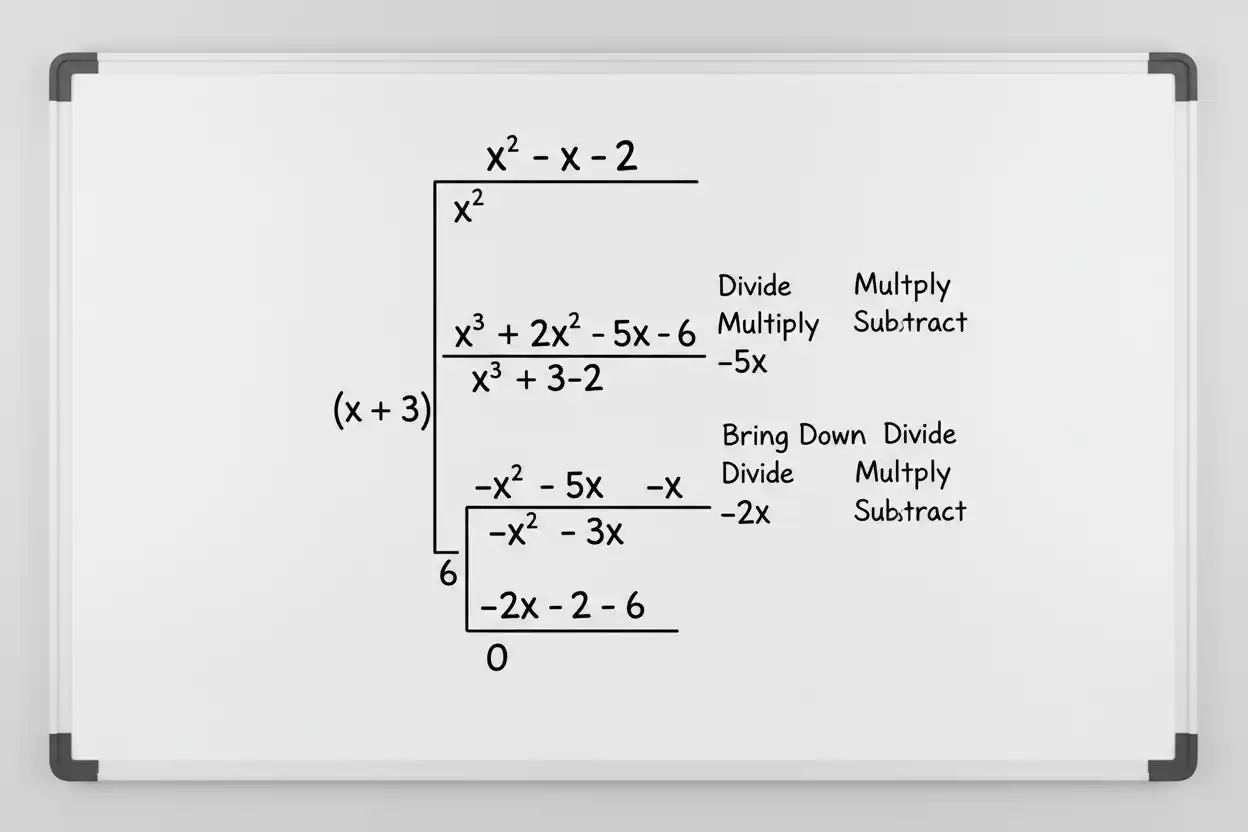 polynomial long division