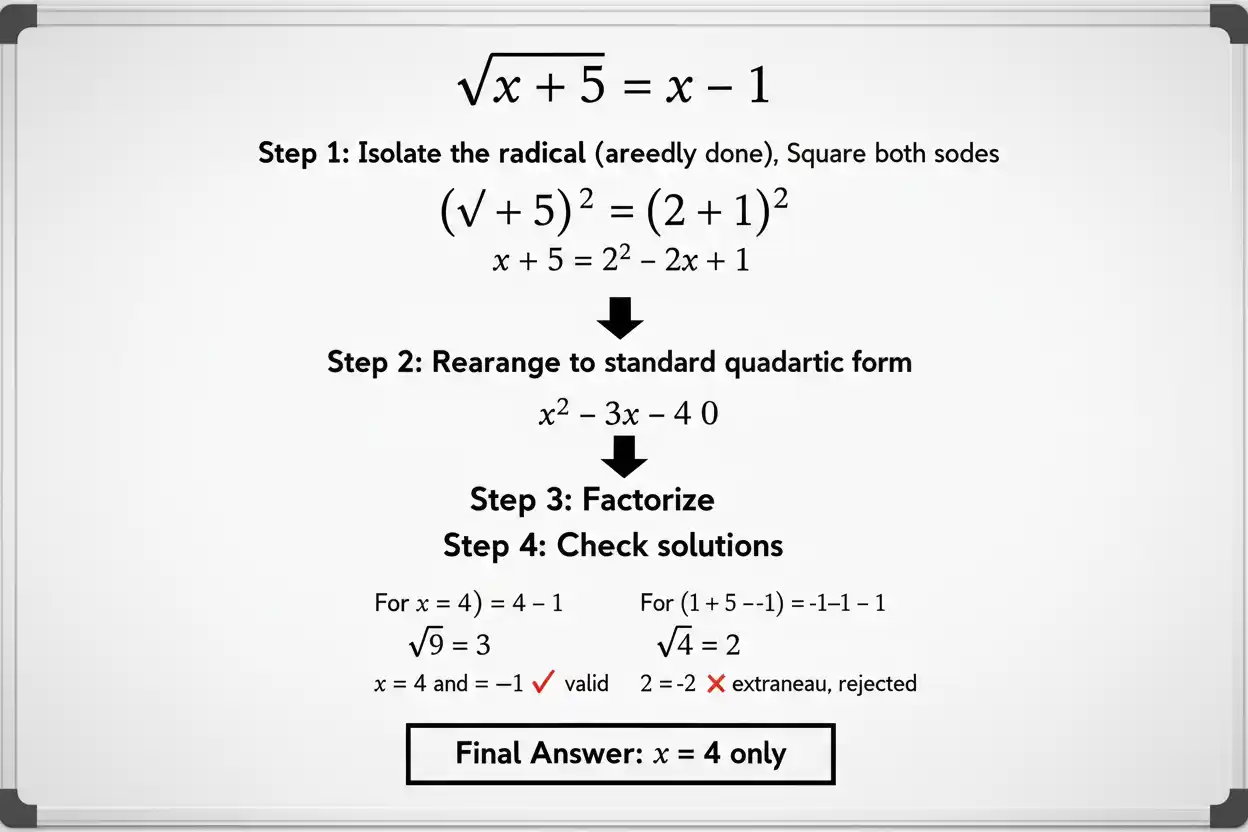 radical equation