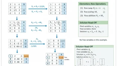 reduced row echelon form