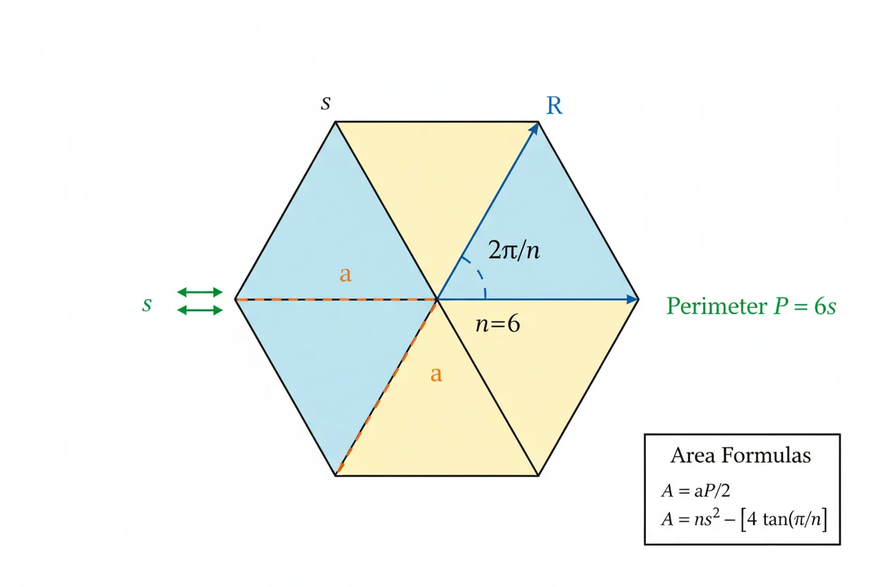 regular polygon area