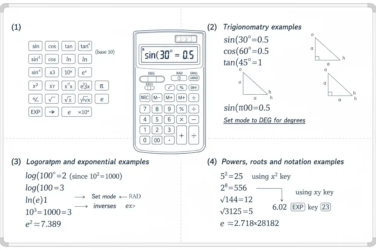 scientific functions