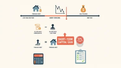 short-term capital gains