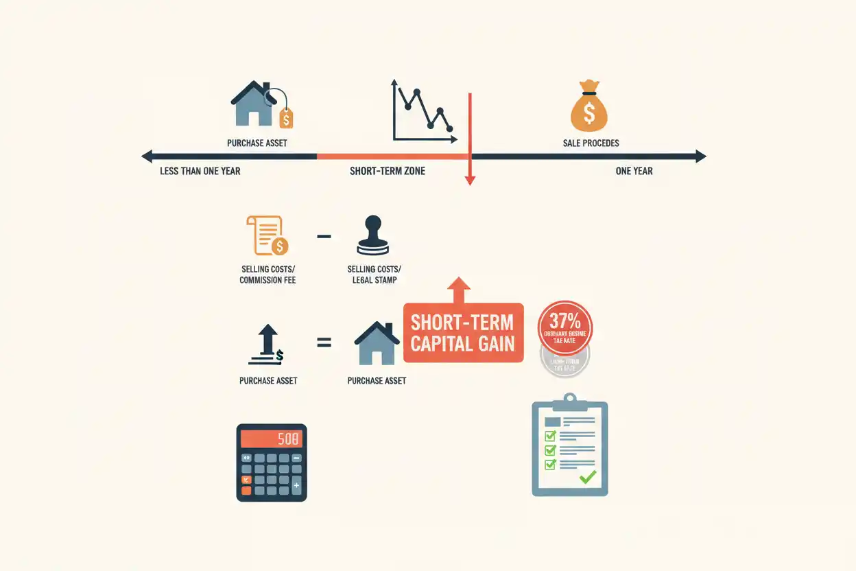 short-term capital gains