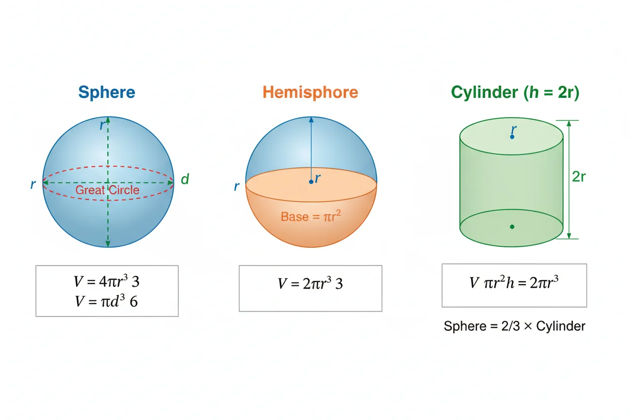 sphere volume