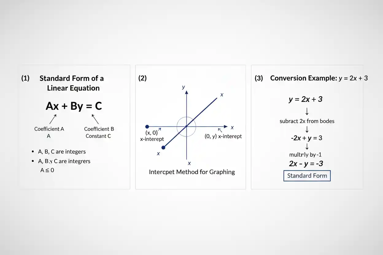standard form of a line