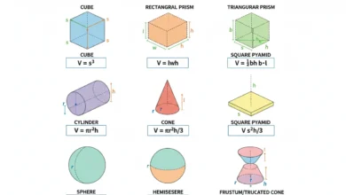 volume formulas