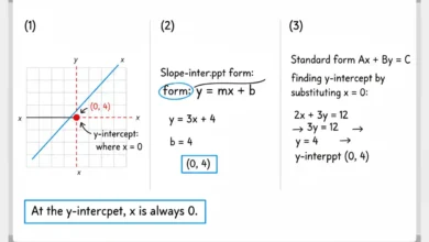 y-intercept