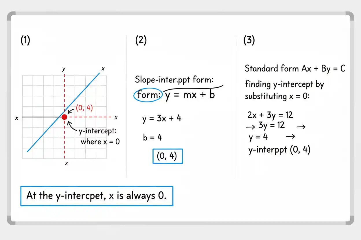 y-intercept