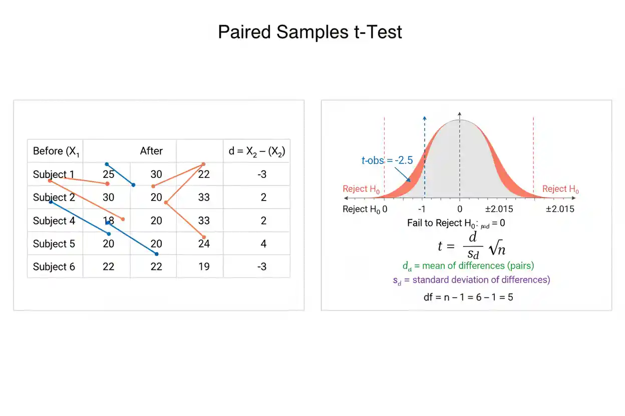 paired t-test