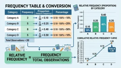 relative frequency
