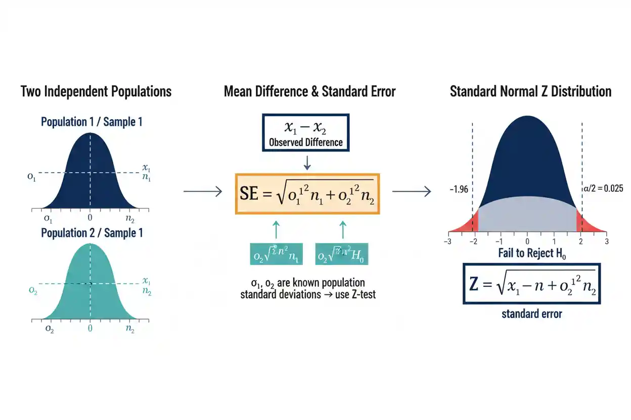 Two-Sample Z-Test: Definition, Formula & Example